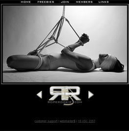 Softcore bondage with extreme contortion and kinky erotic fetish